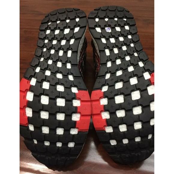 Adidas Pureboost Rebel Running Shoes Size (6) # F35781 Black Red .. - Picture 5 of 6